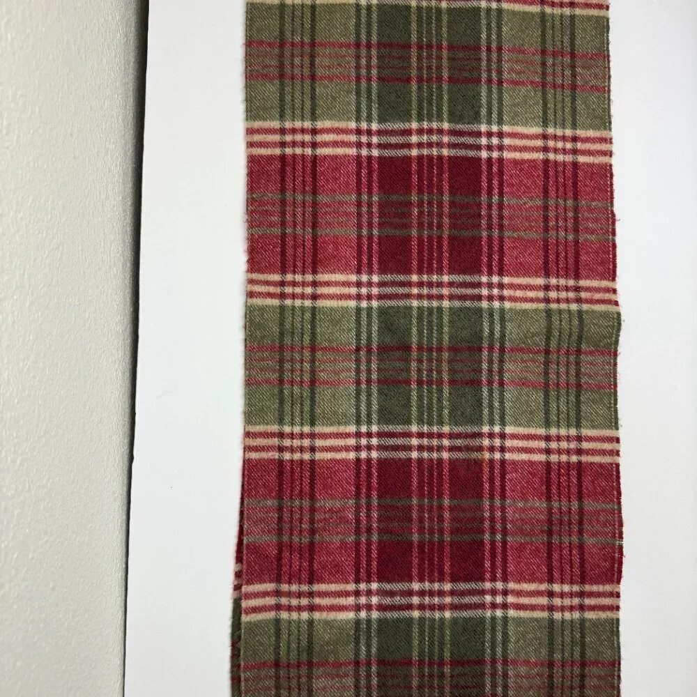 Vintage Christian Dior Plaid Scarf Unisex